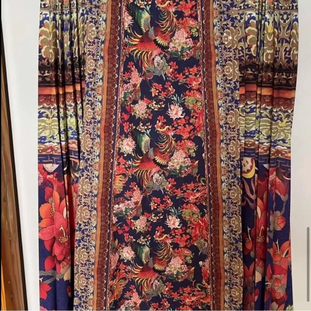 RARE Camilla Phoenix Rise Pleated Women's Skirt Small - Picture 13 of 14